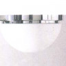 Светильник настенно потолочный арматура хром плафон матового опалового стекла под лампу 1хА80 200W
