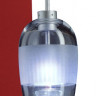 Светильник арматура цвет хром стекло синее под лампу 1хGY6 35 max 50W