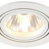 Круглый белый встраиваемый светильник NEW TRIA LED DISK, 2700K, 35&deg;, текстурный белый