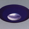Встраиваемый светильник цвет хром цвет стекла синий под лампу GY5 3 50W