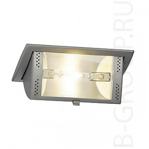 Встраиваемые потолочные светильники HQI-TS DL 150 светильник встраиваемый для лампы HQI-TS/CDM-TS Rx7s 150Вт, серебристый