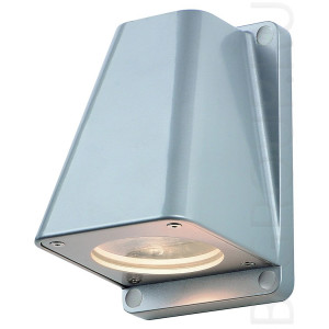 настенный светильник серебряного цвета SLV WALLYX 227194 IP44 WALLYX