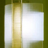 Бра арматура цвет полированная латунь стекло белое под лампу 1х R7s 60W