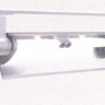 Светильник настенно потолочный поворотный арматура металлик под лампу 2х TC L 18W