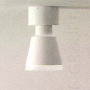 Светильник настенно потолочный арматура белая стекло опаловое под лампу 1xQT32 100W