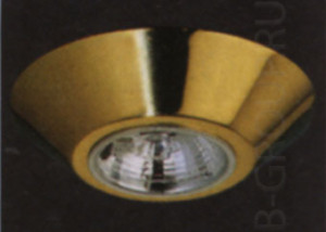 Светильник встраиваемый цвет арматуры бронза под лампу 1xQT10 G4 20W