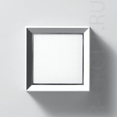 Светильник настенный цвет арматуры графит стекло белое матированное под лампу 1xА60 75W