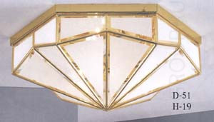 Светильник настенно потолочный цвет позолота стекло матовое граненное под лампу 4xA60 E27 60W