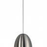Потолочный подвесной светильник под лампу 1хЕ27 60W max. Цвет арматуры - матированный алюминий, белый глянцевый или черный глянцевый