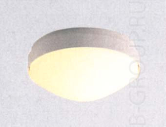 Светильник настенно потолочный арматура белая под лампу 1хA60 60W
