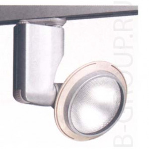 Прожектор галогенный цвет арматуры серебренный под лампу 1хGY6 35 100W