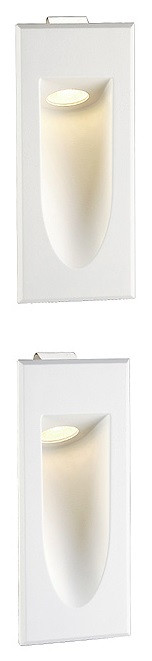 Встраиваемые светильники для подсветки в стенуLED DOWNUNDER MINI светильник встраиваемый с тепло-белым PowerLED 1Вт, белый