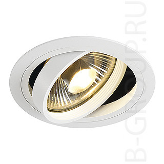 Встраиваемые потолочные светильникиNEW TRIA ROUND ES111 светильник встраиваемый для лампы ES111 75Вт макс., текстурный белый