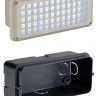 Уличный настенный светильник с высокой степенью защиты на светодиодахBRICK MESH LED светильник встраиваемый IP54 c 60 белыми LED, 8.5Вт, серебристый