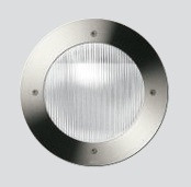 Светодиодный уличный встраиваемый светильник цвет нержавеющая сталь, класс защиты: IP65 Click product # for details