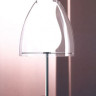 Настольная лампа Finn CO арматура алюминий матовый с хромированными детелями под лампу 1хЕ14 60W