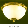 Светильник потолочный арматура французское золото плафон акрилл белый под лампу 2х60W Е14