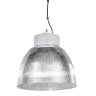 Светильник подвесной под металлогалогенную лампу 1хE27 70W или 1хE27 150W (070-165320). Цвет арматуры - серебристый, плафон - прозрачный