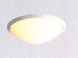 Светильник встроенный арматура белая под лампу 1хA60 60W