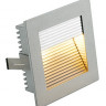 Встраиваемый светильник для подсветки лестниц SLVbyMARBEL, цвет серебристый, G4, макс. 20W
