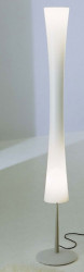 Торшер Арматура - светло-серая, стекло - белое, под лампы 3хЕ14 40W и 1xE27 150W. Высота - 193см, диаметр основания - 30см