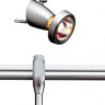 Светильник SLVEASYTEC II, SIENA серебристый. Светильник для токовой шины подойдет для автосалонов, магазинов, баров (длина конструкции, ее форма и количество светильников рассчитываются из Ваших потребностей)