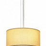 Светильник подвесной под лампы 3хЕ27 60 Watt max. Цвет арматуры - хром, цвет абажура - бежевый или белый (070-155462)