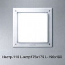 Светильник настенный цвет арматуры белый алюминий цвет стекла матовый белый под лампу 1xTC T 18W