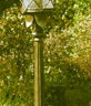 Столбик уличный садовый цвет арматуры патина цвет стекла 158 Antika под лампу 1xE27 100W
