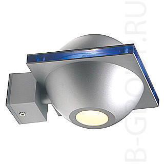 Уличные бра, цвет: алюминий (серый), под лампу G9 230 V max. 40 Watt, IP 44