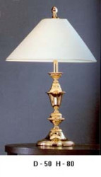 Лампа настольная арматура золото под лампу 2x А60 60W