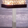 Настольная лампа с кристалами Swarovski размеры: 20x11x35см, под лампу: 2G9