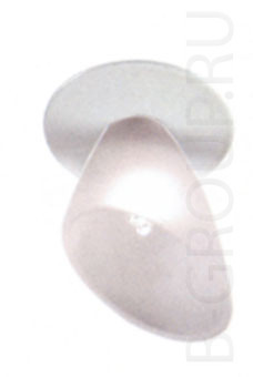 Светильник встроенный арматура металл стекло белое матовое под лампу 1xG4 20W