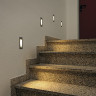 Встраиваемы светильник для подсветки лестниц LED DOWNUNDER MINI светильник с белым теплым PowerLED 1Вт, алюминий