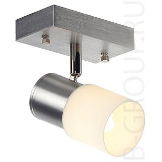 Настенно-потолочный светильник под лампу 1хGU10 230V max. 35 Watt. Арматура - алюминий и хром Наш интернет-магазин предлагает настенные бра купить недорого.