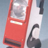 Прожектор цвет арматуры красный черный под лампу 1хQT9 5 0W