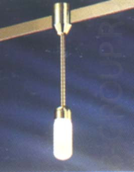Cветильники на гибкой ножке h 28см под лампу G4 10 W арм полир латунь