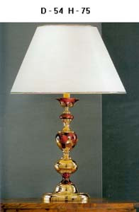 Лампа настольная цвет позолота махагон под лампу 1хD45 E27 60W