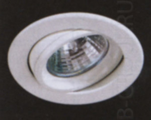 Светильник встраиваемый поворотный цвет арматуры черный под лампу 1 QR CBC51 GX5 3 50W