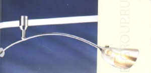 Светильник на гнутой ножке под лампу G4 20W арм хром