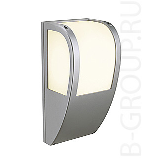 Бра для фасадов , цвет серебристо серый, под энергосберегающую лампу E27 max. 23 Watt, IP 54