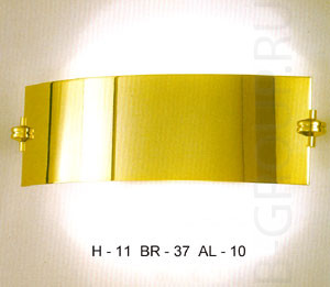 Светильник настенный арматура золото под лампу 1х R7s 100W