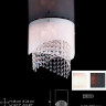 Накладной потолочный светильник с кристаллами сваровски. Возможны 2 цвета