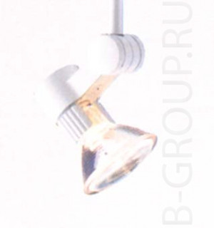Светильник поворотный арматура белая под лампу 1хQR CBC51 G5 3 50W