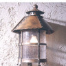Светильники для улицы настенные цвет арматуры патина цвет стекла античный под лампу 1xE27 100W