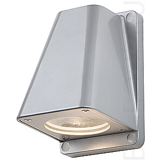 Современные уличные бра, цвет: серебро, под лампу GU10 230 V max 50 Watt, IP 44