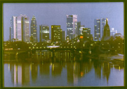 Fibo оптоволоконные картины Frankfurt размеры 60х83, со светопроводящим волокном