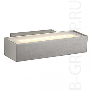 Светодиодные БраANDREAS LED светильник настенный c 9-ью белыми теплыми LED по 0.5Вт, серебристый