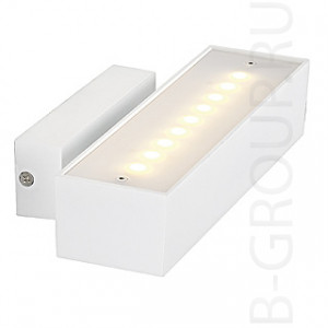Светодиодное БраANDREAS LED светильник настенный c 9-ью белыми теплыми LED по 0.5Вт, белый
