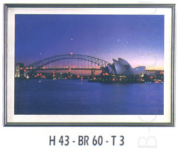 Fibo картина со светопроводящим волокном &quot;Сидней Опера Хаус&quot; с автономным питанием